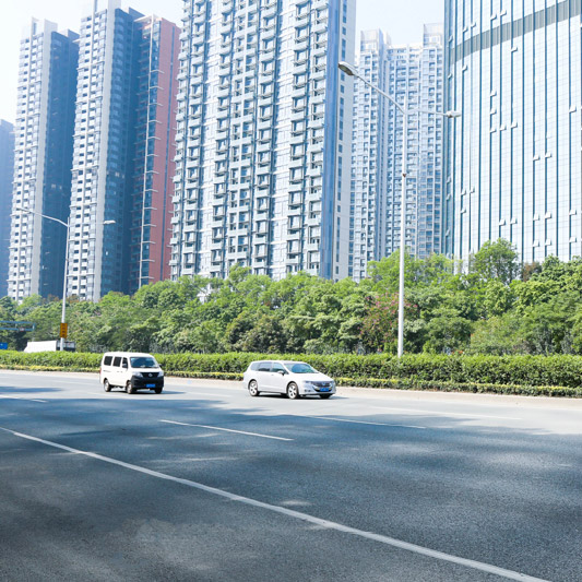 南山北環(huán)路道路清掃